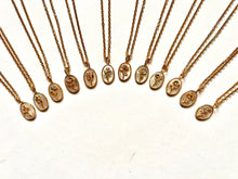 Load image into Gallery viewer, Mother of Pearl Birth Month Flower Necklace