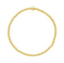 Load image into Gallery viewer, Gold Beaded PVD Bracelet