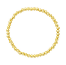 Load image into Gallery viewer, Gold Beaded PVD Bracelet