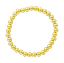 Load image into Gallery viewer, Gold Beaded PVD Bracelet