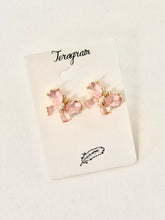 Load image into Gallery viewer, Pink Butterfly Studs