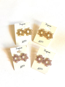 Starburst Rhinestone Studs