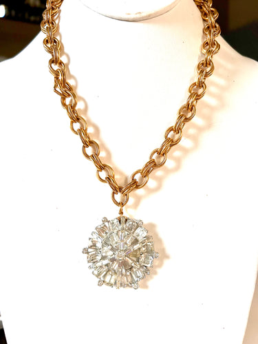 Art Deco Rhinestone Necklace