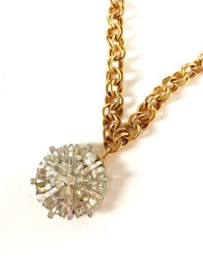 Art Deco Rhinestone Necklace