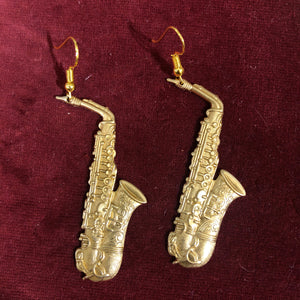 Brass Instrument Earrings