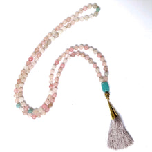 Load image into Gallery viewer, Mala Prayer Beads- Rose Quartz