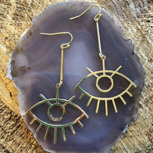 Evil Eye Earrings