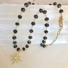 Load image into Gallery viewer, Beaded Star Necklace